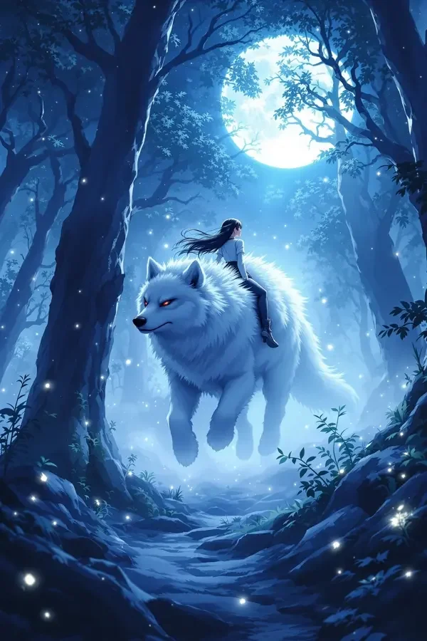 幽灵公主 动画电影海报